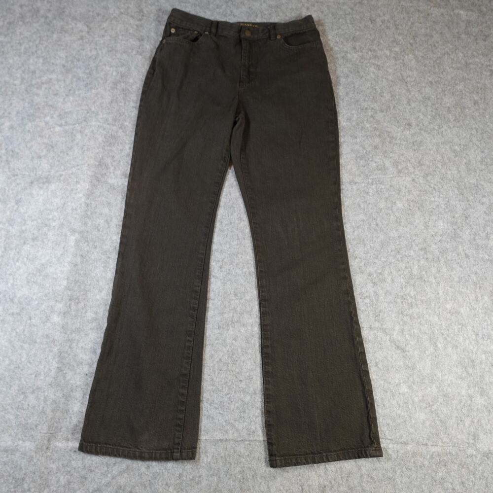Ralph Lauren Jeans Womens 8 Bootcut Flare Denim Black